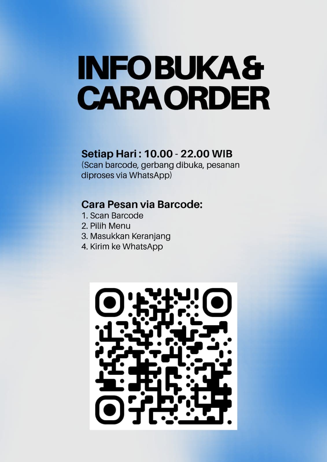 Info Buka dan Cara Pesan via Barcode Ngopi Heula